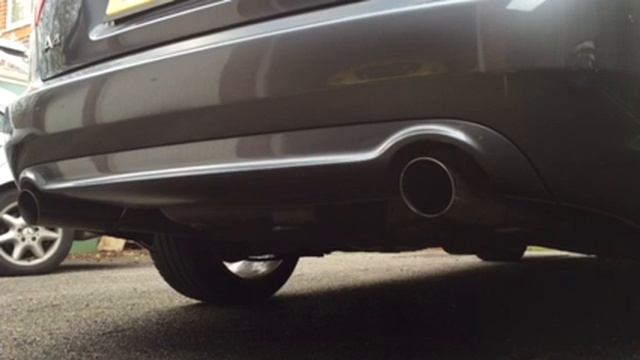 Audi A4 3.0TDI BackBox Delete(Backbox-ectomy) смотреть онлайн