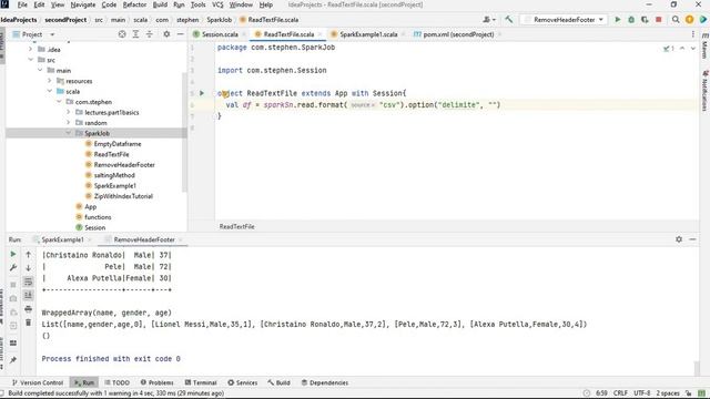 Simple Way To Read Text File As A Dataframe In Spark смотреть онлайн