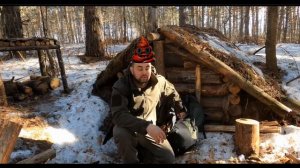 #походныйоптимист Походный оптимист  Землянка в лесу