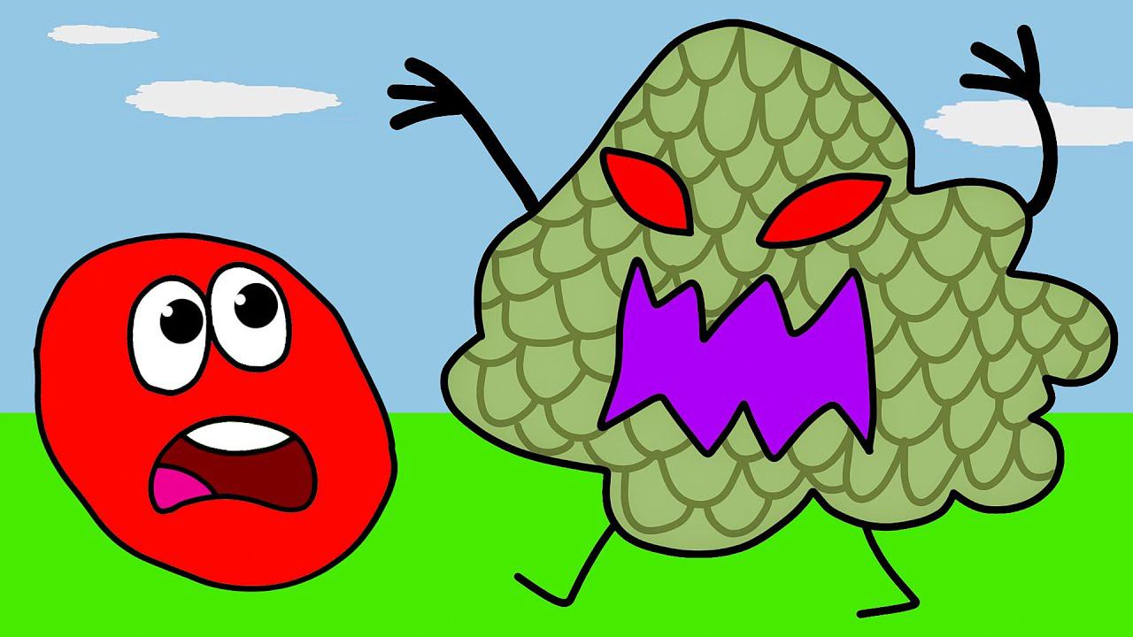 КРАСНЫЙ ШАР и КОТИК БУБУ в стране СТИКМЕНОВ #4. ИГРА Draw a Stickman EPIC 2 на канале Игрули TV смотреть онлайн