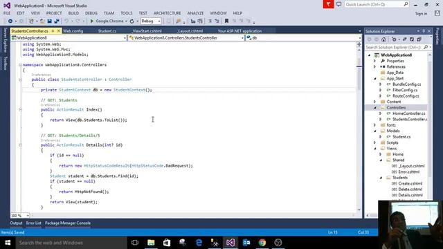 MVC Entities Code First смотреть онлайн