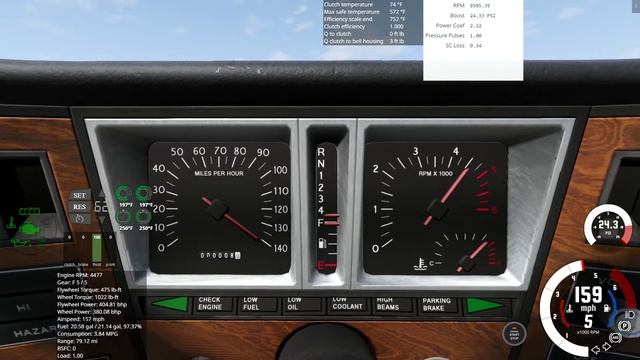 Bruckell Moonhawk Elite Custom top speed run in beamng drive. смотреть онлайн