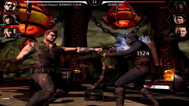Undead Hunter Johnny Cage! Mortal Kombat X (MKX) 1.7! IOS Android Gameplay! смотреть онлайн