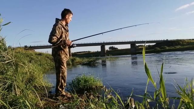 Рыбалка на реке Великой. смотреть онлайн