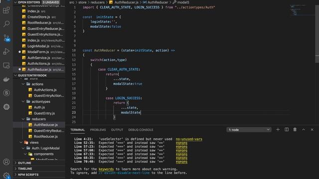 PHP Slim Framework 4 & React -Redux with Json Web Tokens - Guest Book Entry Part 3 смотреть онлайн