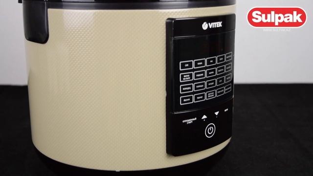 Мультиварка Vitek VT-4271 CM распаковка (www.sulpak.kz) смотреть онлайн
