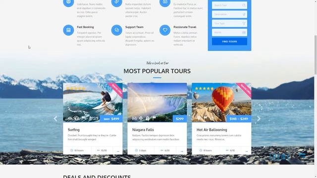 Adventure Tours - WordPress Tour/Travel Theme Hall Taichi смотреть онлайн