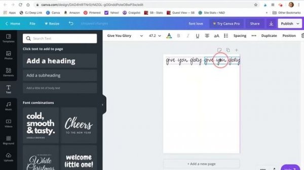 FREE! Create a Font "Cheat Sheet" for Canva PLUS Save with this LINK!