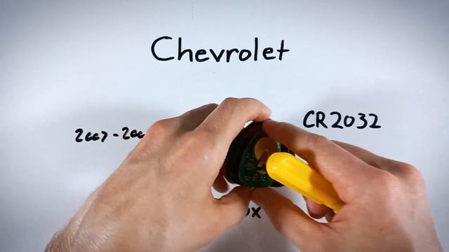 Chevrolet Equinox Key Fob Battery Replacement (2007 - 2009) смотреть онлайн