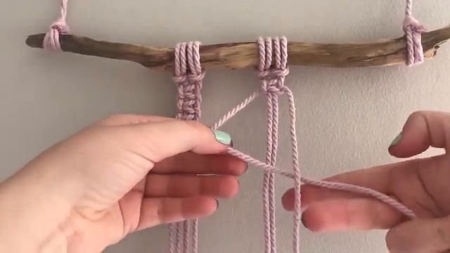 Tutorial. Macrame. Knots./ Обучение. Макраме. Узлы. смотреть онлайн