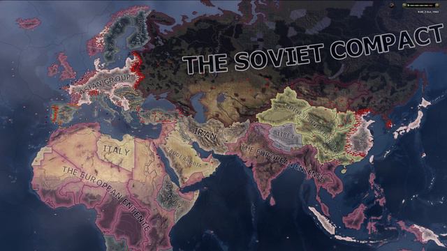 HOI4 Timelapse - What if there were no factions in 1939? смотреть онлайн