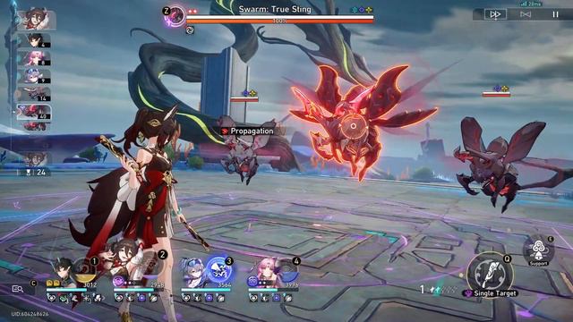 E6 Dan Heng & E0 Imbibitor Lunae | 1.4 Memory of Chaos 10 | Honkai: Star Rail смотреть онлайн