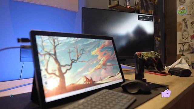 Portable PC for Artists | Huion Kamvas Studio 16 in-depth review @HuionTablet смотреть онлайн