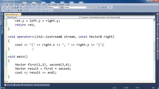 C++ Overloading the Left Shift Operator In Place of Writing ToString() смотреть онлайн