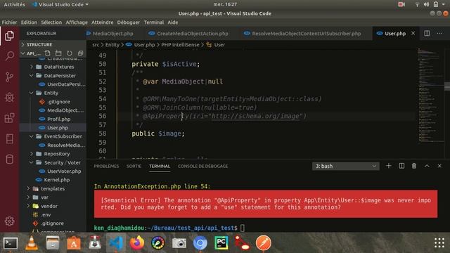 tuto vichUploader photo symfony APIs смотреть онлайн