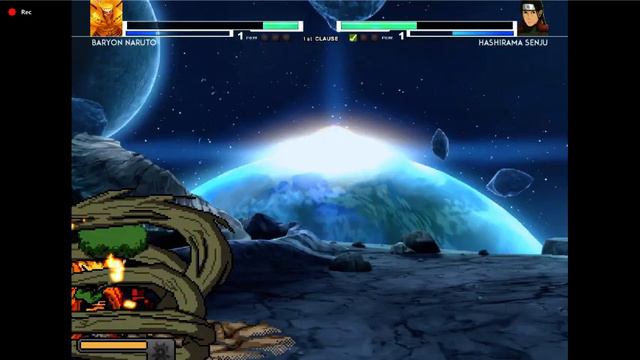 Baryon Naruto VS Hashirama Senju in Jump Force Mugen. смотреть онлайн