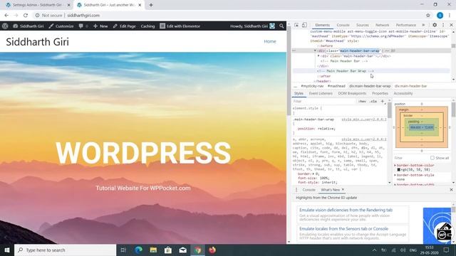 WordPress — Steps To Add an On-Scroll Sticky Menu/Navigation Bar | Two Different Methods! смотреть онлайн
