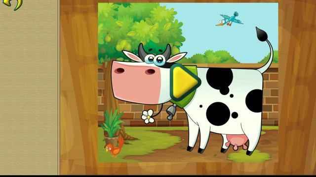 Farm Animal Puzzles For Kids.