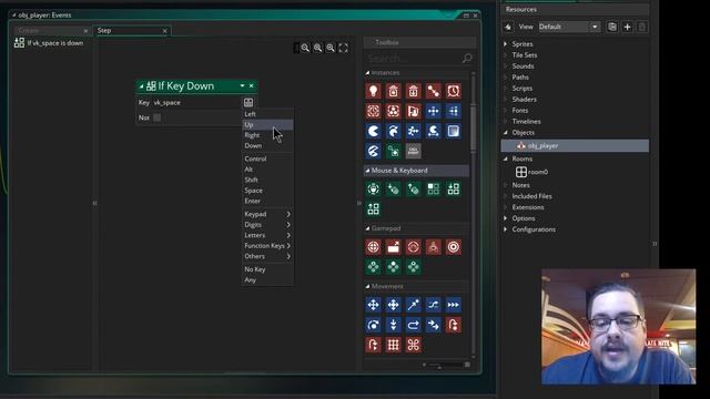 GameMaker Studio 2 Top-Down Shooter Tutorial - #02 - Controls смотреть онлайн