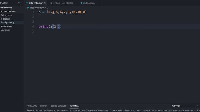 Lists in Python | Python | Episode 6 смотреть онлайн