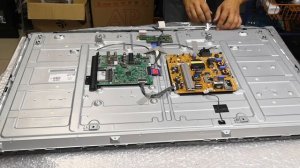 Замена подсветки на телевизоре LG 42lb552V. Новая подсветка с Aliexpress