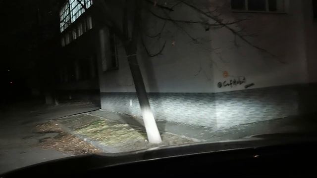 Как светят китайские фары VLAND