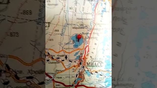Карта Южного Урала для путешествий. смотреть онлайн