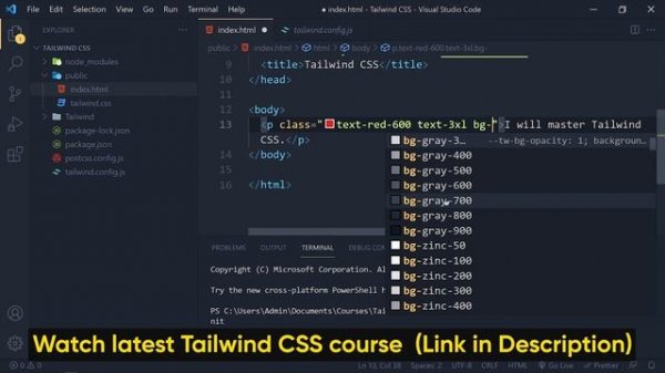 Tailwind CSS Autocomplete NOT WORKING (watch this) | Tailwind CSS Intellisense VS Code