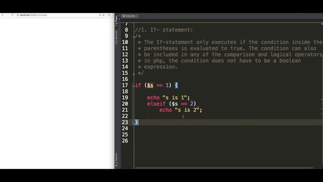 Conditional Statements In PHP 7 (Part 1) смотреть онлайн