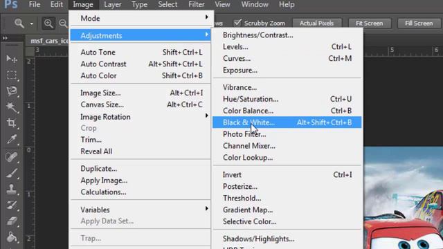 Colour Splash Effect [Adobe Photoshop CS6] смотреть онлайн