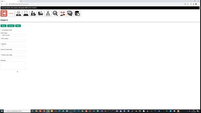 Claims Management (HTML, CSS, JavaScript, AJAX, PHP, MySQL) смотреть онлайн