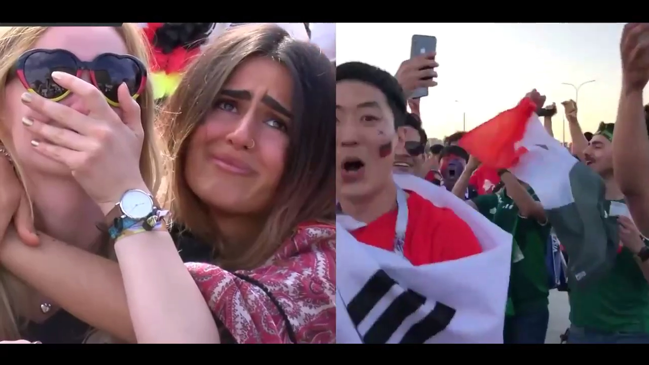 Слезы Немцев и радость Южнокорейцев. Хотя обе сборные не вышли из группы. смотреть онлайн