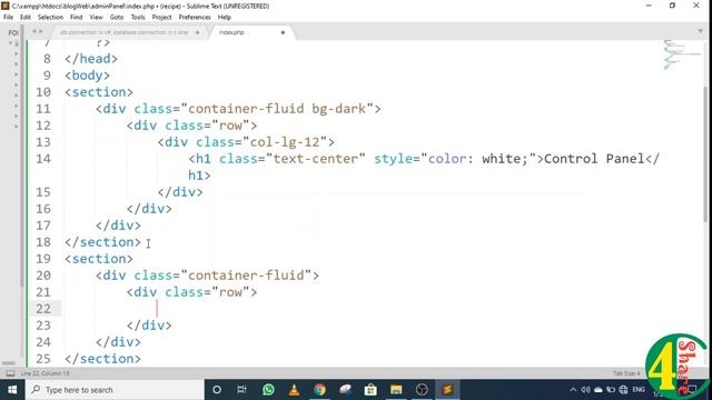 6 - Creating Admin Panel | | Dynamic website development PHP & SQL tutorials 2020 смотреть онлайн