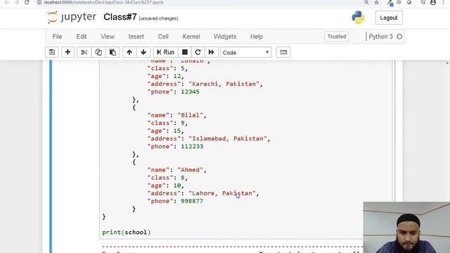 Python Class-07 | Append Dictionary to a List | Nested Dictionary | Functions | Urdu / Hindi смотреть онлайн