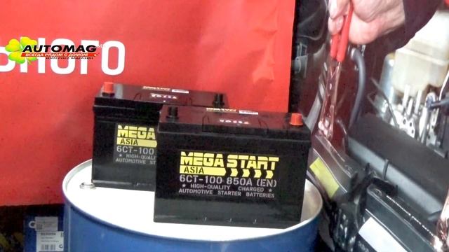 Аккумулятор Mega Start Asia 100a/h смотреть онлайн