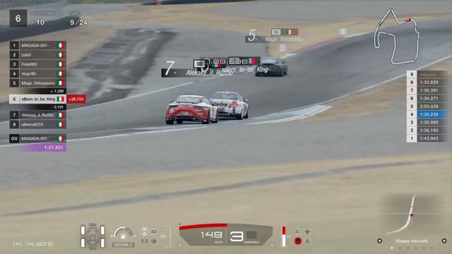 GTDrivers.it - GTSport - SuperCar Trophy Race 2 @ Laguna Seca - Lobby 2 смотреть онлайн