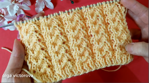 РЕЛЬЕФНЫЕ ДОРОЖКИ СПИЦАМИ 41 Вязание Узоры спицами