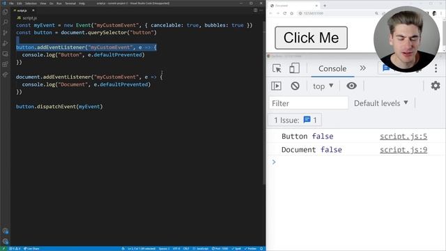 How To Make Your Own JavaScript Events смотреть онлайн