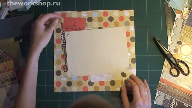 Страничка фотоальбома (скрапбукинг) / The Workshop смотреть онлайн