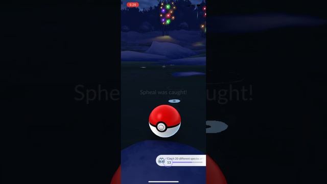Catching Christmas Scarf Spheal for Pokemon GO Christmas смотреть онлайн
