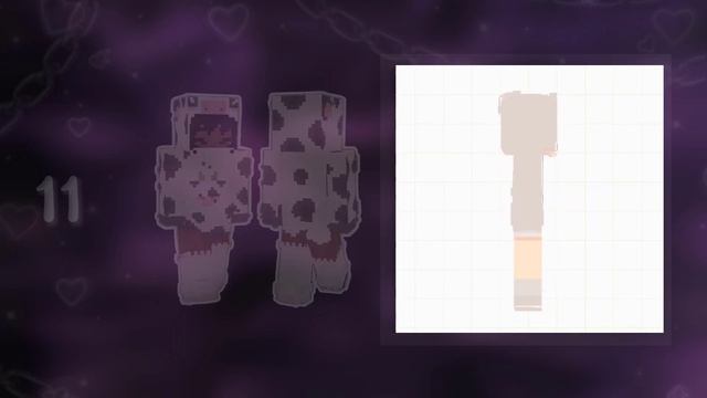 [ oversized hoodie ] aesthetic minecraft skins | w/ links ♡ смотреть онлайн