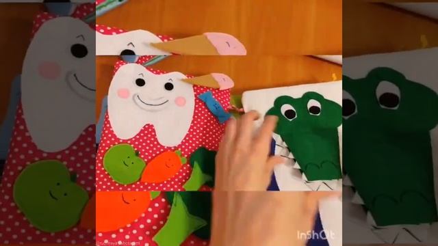 Развивающая мягкая книжка из ткани и фетра для детей. Ручная работа. смотреть онлайн