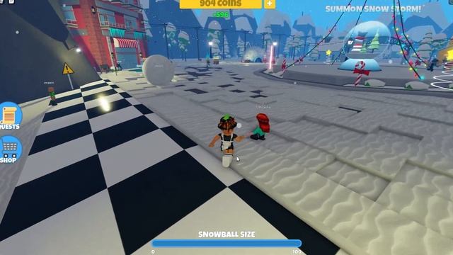 МЕНЯ засосало в СНЕЖНЫЙ ШАР? - Roblox смотреть онлайн