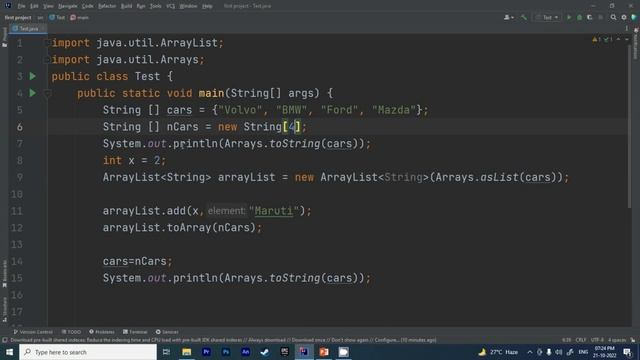 How to Delete An Element From An Array In Java (Hindi) смотреть онлайн
