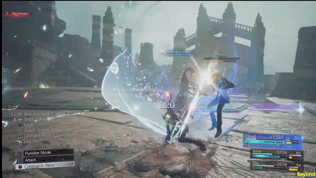 FF7 Rebirth: Cloud, Tifa, Barret vs Reno and Rude. (Dynamic Mode) смотреть онлайн