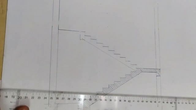 كيفية رسم قطاع رأسى فى سلم staircase section смотреть онлайн