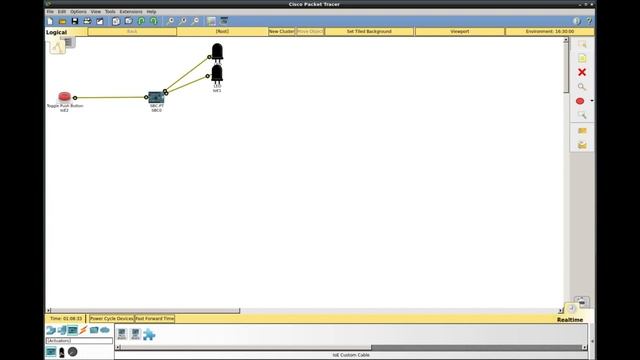 Packet tracer : Turning on and off leds sequentially using a microcontroller смотреть онлайн