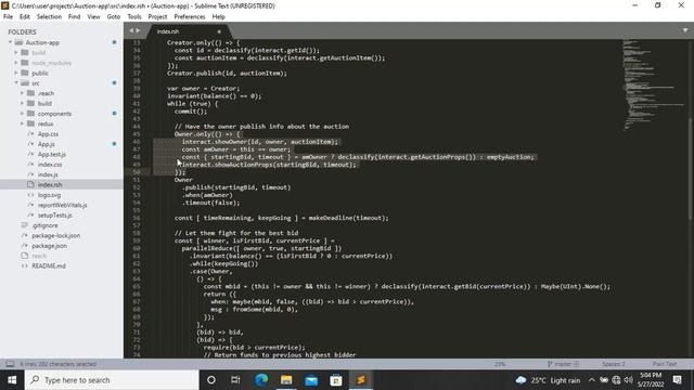 An Auction App built with Reach and React. смотреть онлайн