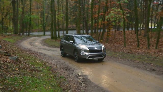 Mitsubishi Outlander 2022 Titanium Gray смотреть онлайн
