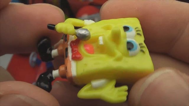 10 Surprise Eggs Kinder Surprise Kinder Joy Disney Pixar Cars 2 Spongebob смотреть онлайн